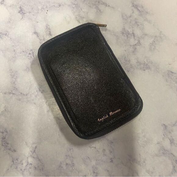 English Morocco key holder wallet Vintage - Picture 1 of 6